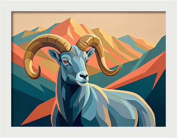 Bharal Majesty In Color