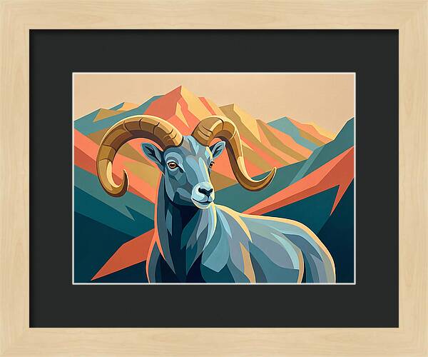 Bharal Majesty In Color
