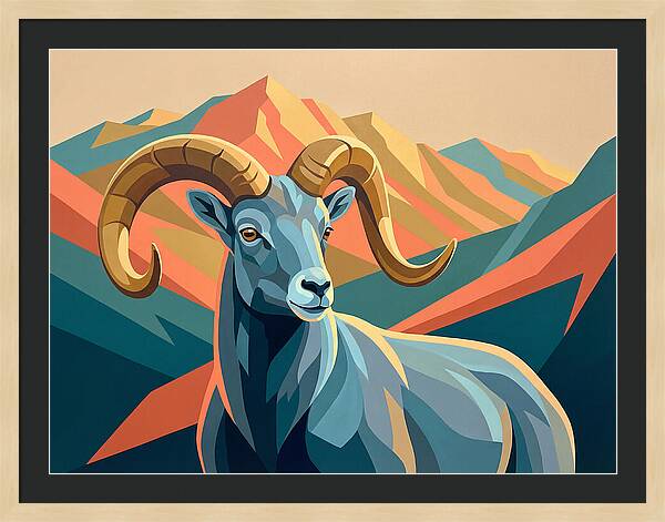 Bharal Majesty In Color