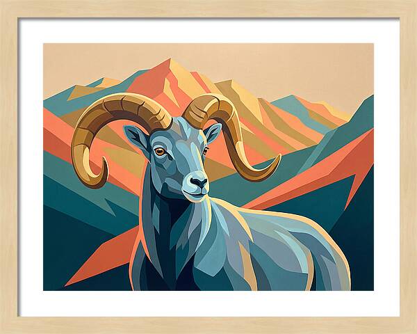 Bharal Majesty In Color