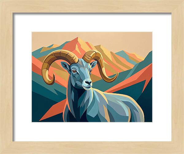 Bharal Majesty In Color