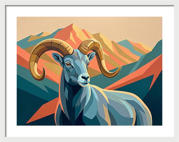 Bharal Majesty In Color