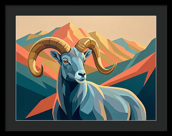 Bharal Majesty In Color