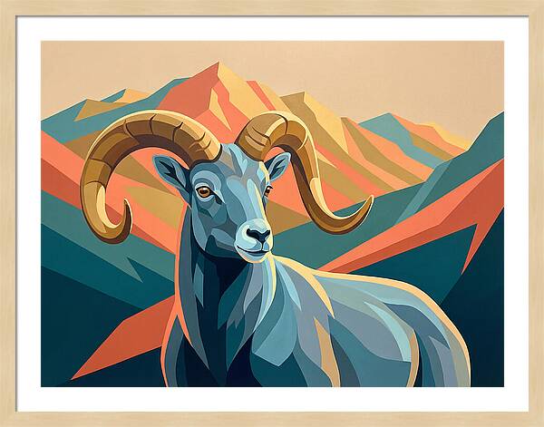 Bharal Majesty In Color