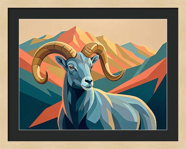 Bharal Majesty In Color