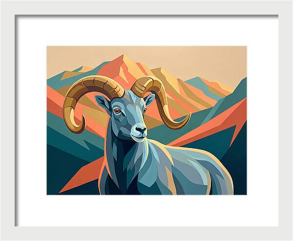 Bharal Majesty In Color