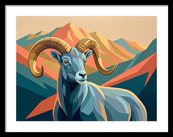 Bharal Majesty In Color