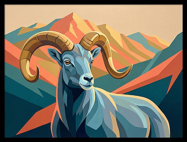 Bharal Majesty In Color