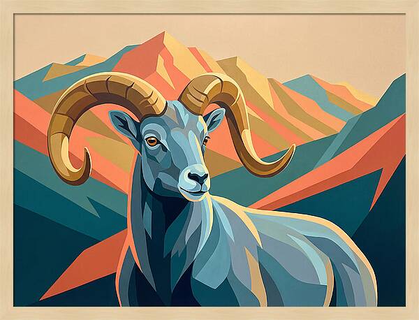 Bharal Majesty In Color