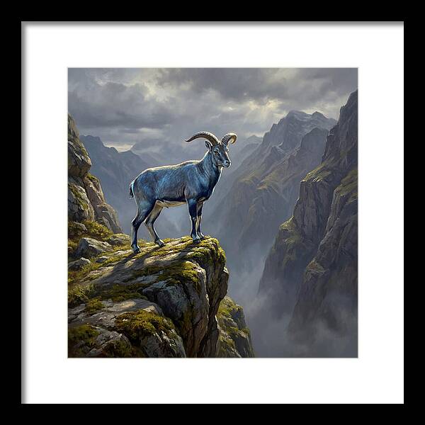 Bharal Standing Proudly