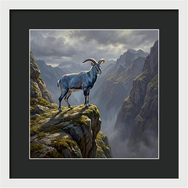 Bharal Standing Proudly