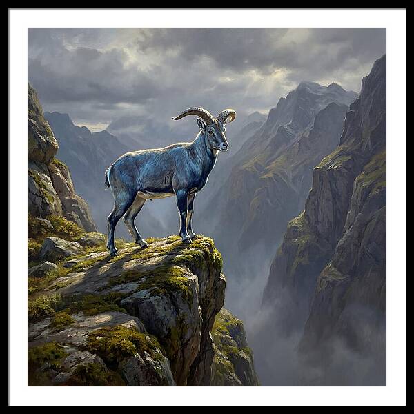 Bharal Standing Proudly