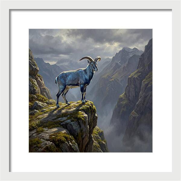 Bharal Standing Proudly