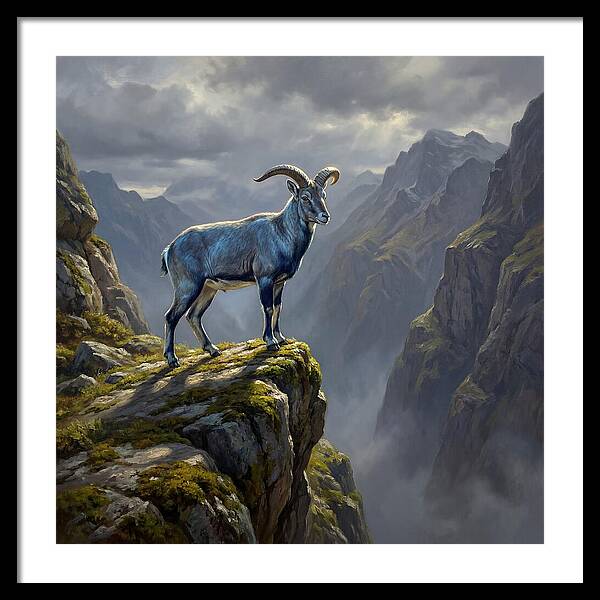 Bharal Standing Proudly