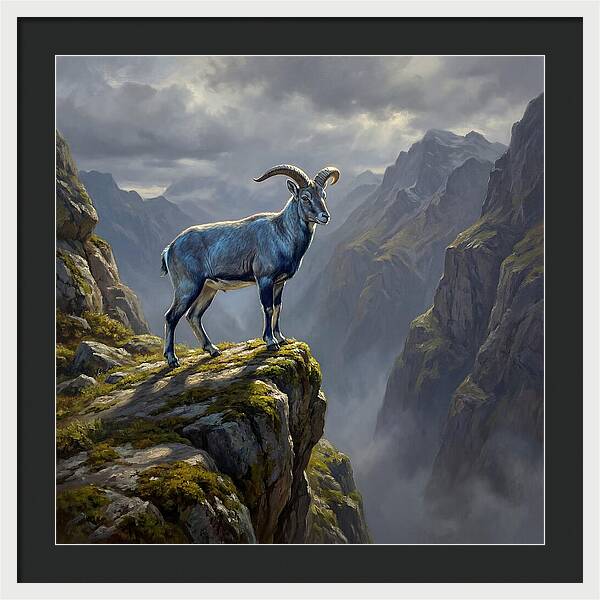 Bharal Standing Proudly