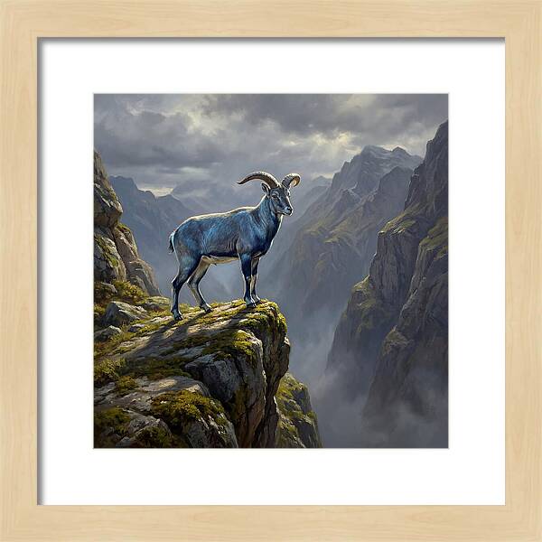 Bharal Standing Proudly