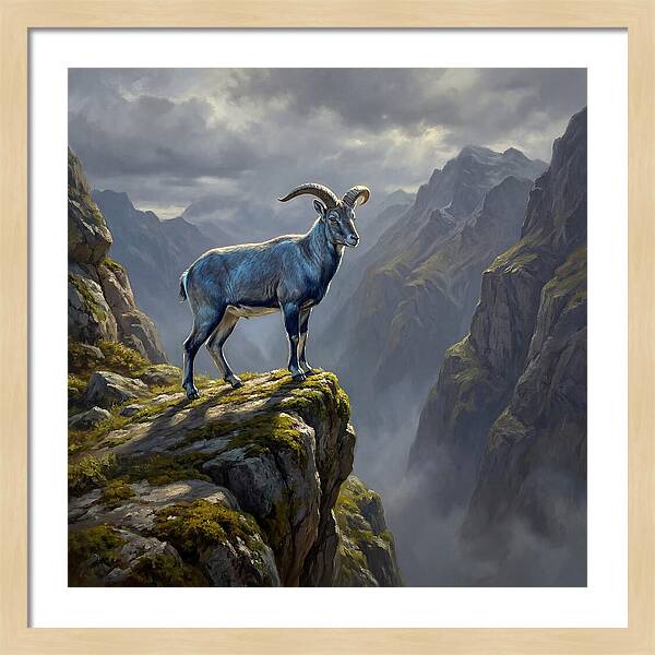 Bharal Standing Proudly