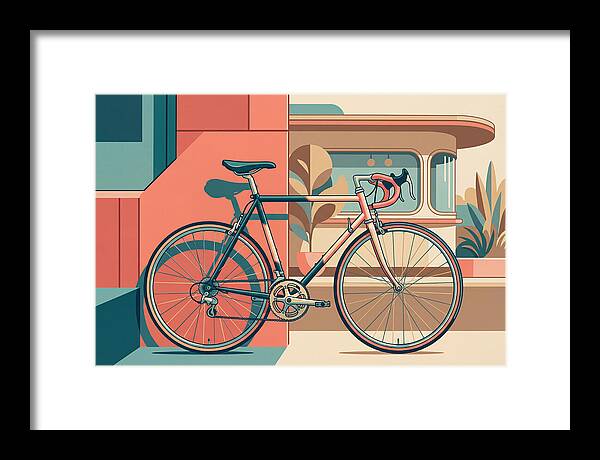 Bicycle Against Modern Architecture
