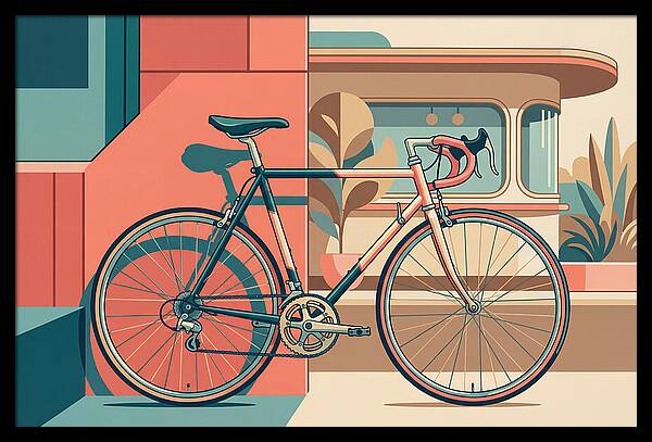 Bicycle Against Modern Architecture