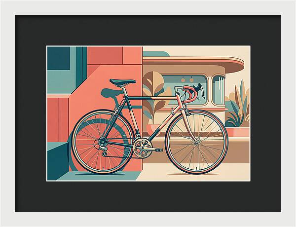Bicycle Against Modern Architecture