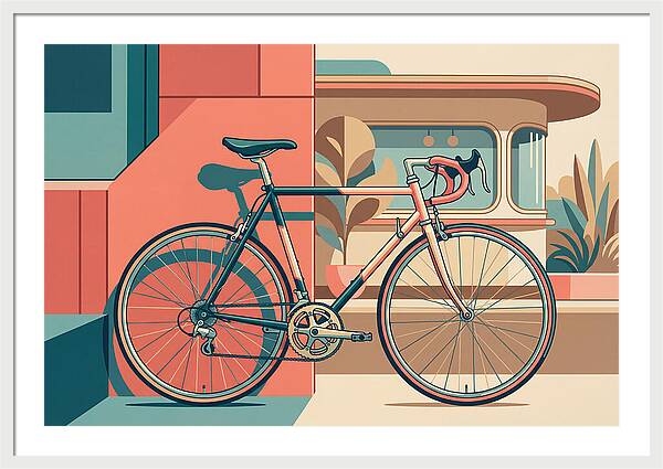 Bicycle Against Modern Architecture