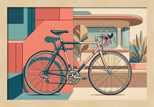 Bicycle Against Modern Architecture