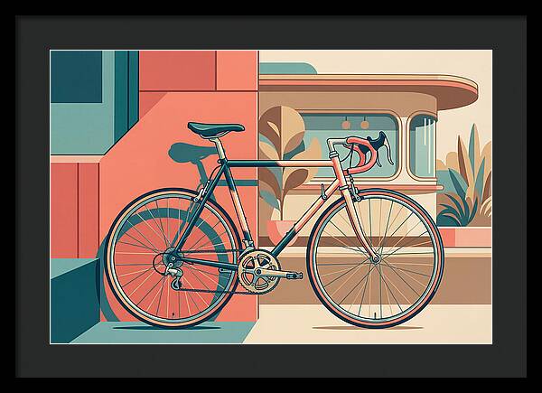 Bicycle Against Modern Architecture