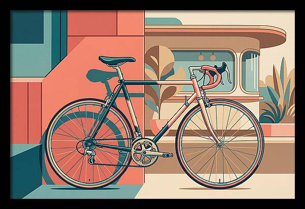 Bicycle Against Modern Architecture