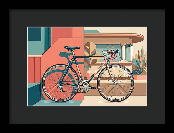 Bicycle Against Modern Architecture