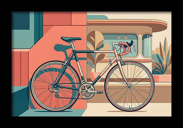 Bicycle Against Modern Architecture