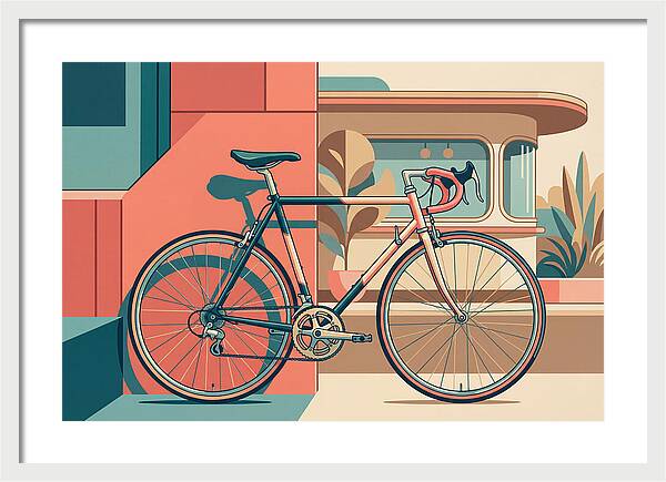 Bicycle Against Modern Architecture