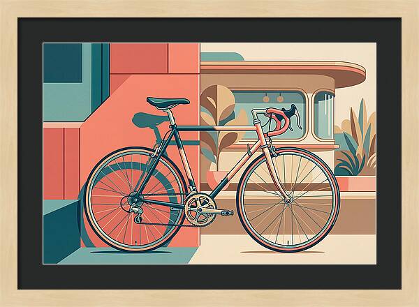 Bicycle Against Modern Architecture
