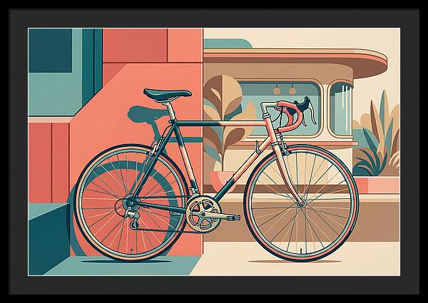 Bicycle Against Modern Architecture