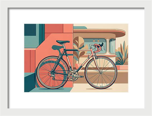 Bicycle Against Modern Architecture