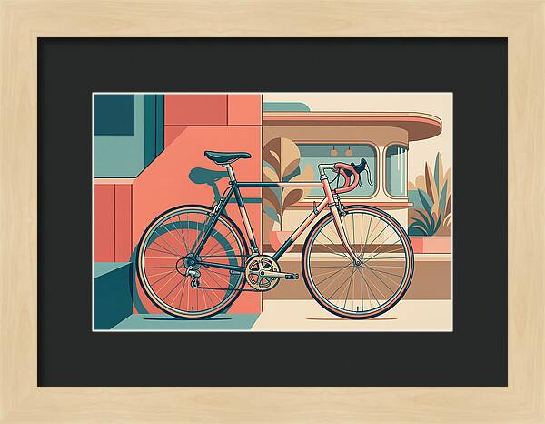 Bicycle Against Modern Architecture