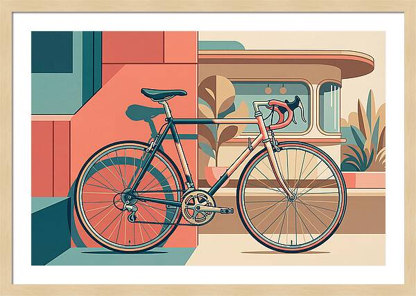 Bicycle Against Modern Architecture
