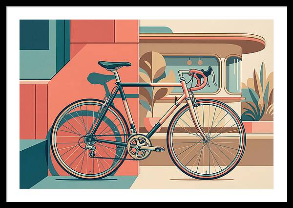 Bicycle Against Modern Architecture