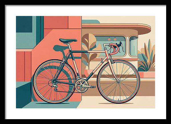Bicycle Against Modern Architecture