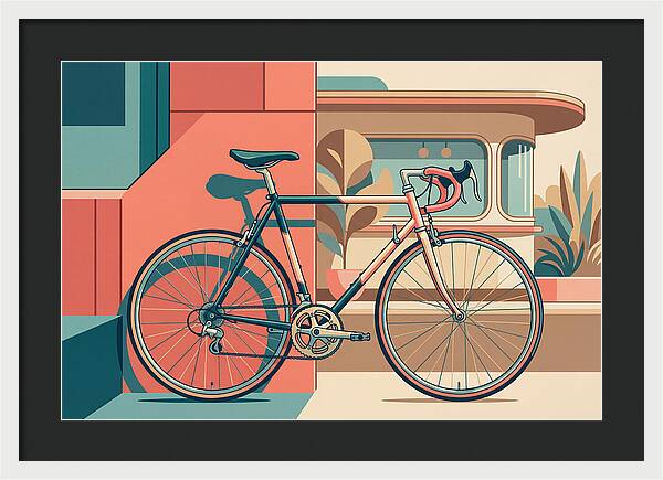 Bicycle Against Modern Architecture