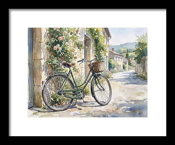 Bicycle By The Rustic Path
