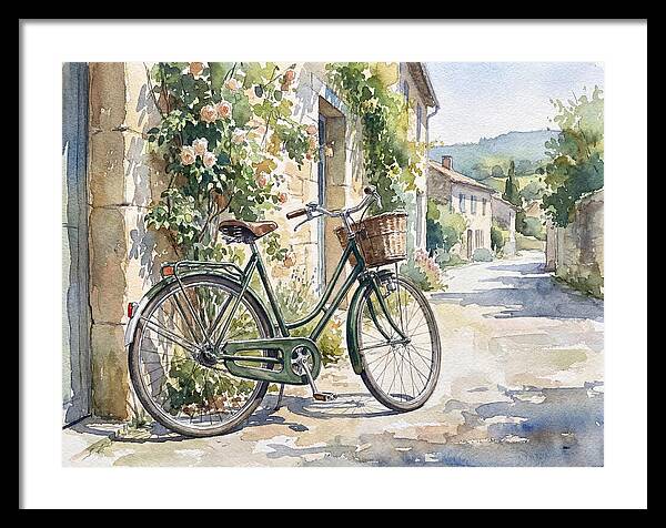 Bicycle By The Rustic Path
