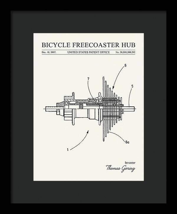 Bicycle Freecoaster Hub Minimalist Patent Us20080200292a1