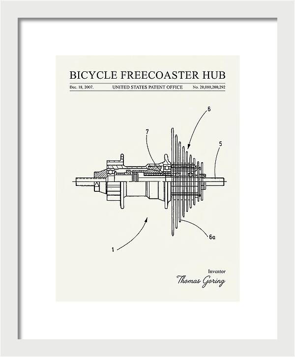 Bicycle Freecoaster Hub Minimalist Patent Us20080200292a1
