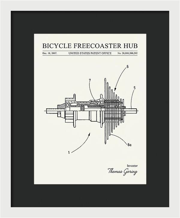 Bicycle Freecoaster Hub Minimalist Patent Us20080200292a1