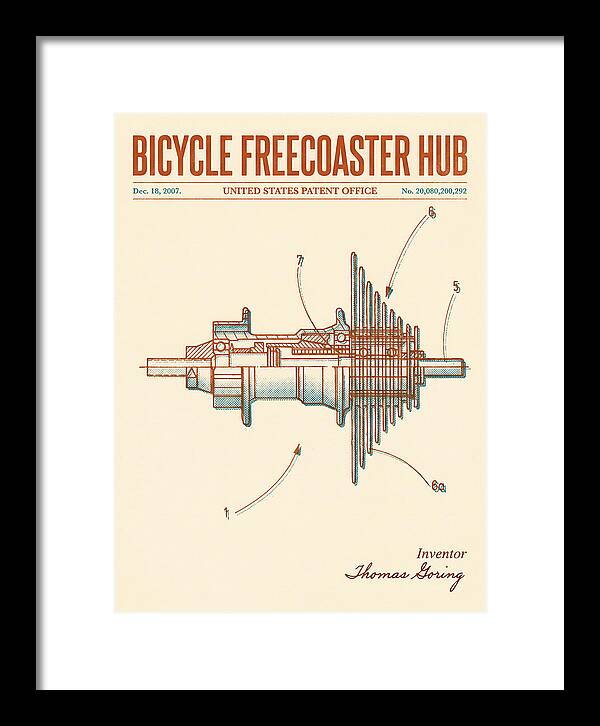 Bicycle Freecoaster Hub Retro Patent Us20080200292a1