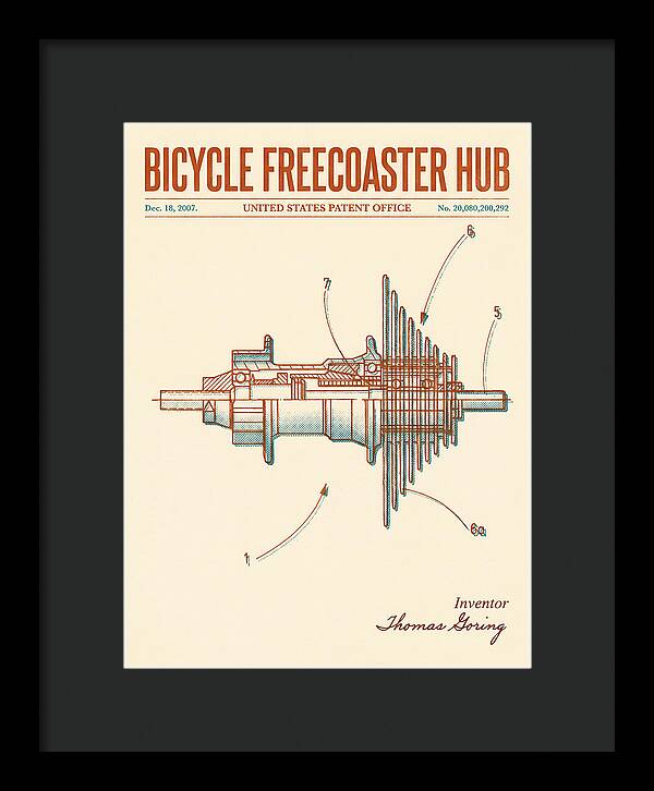 Bicycle Freecoaster Hub Retro Patent Us20080200292a1