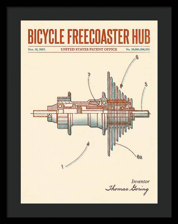 Bicycle Freecoaster Hub Retro Patent Us20080200292a1