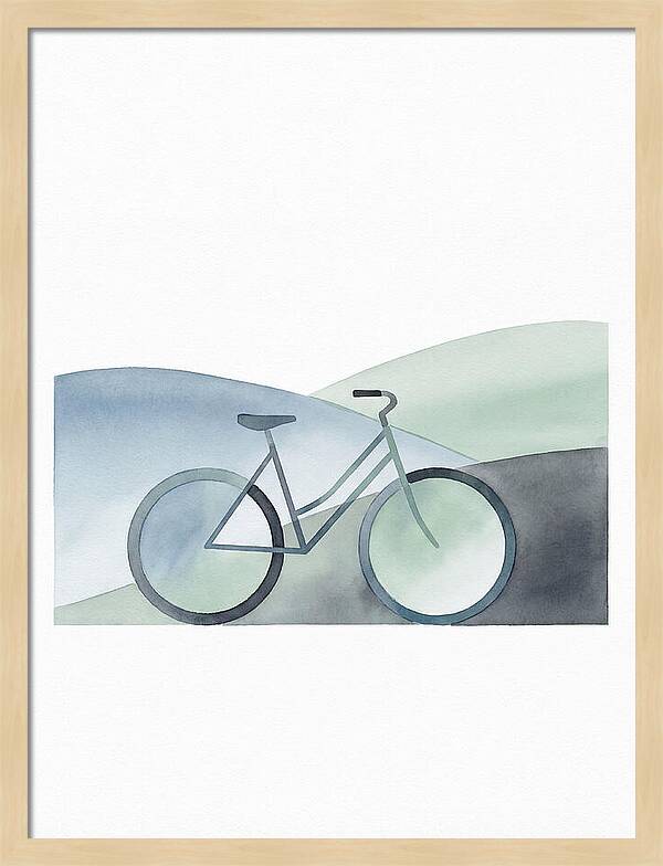 Bicycle In A Serene Landscape