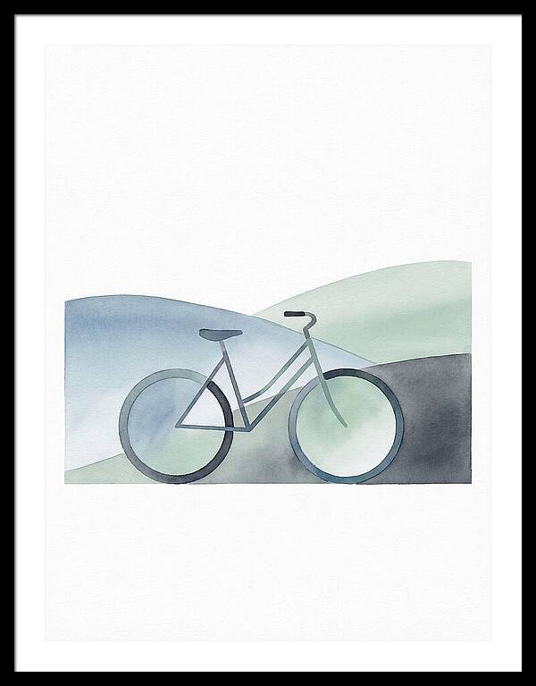 Bicycle In A Serene Landscape