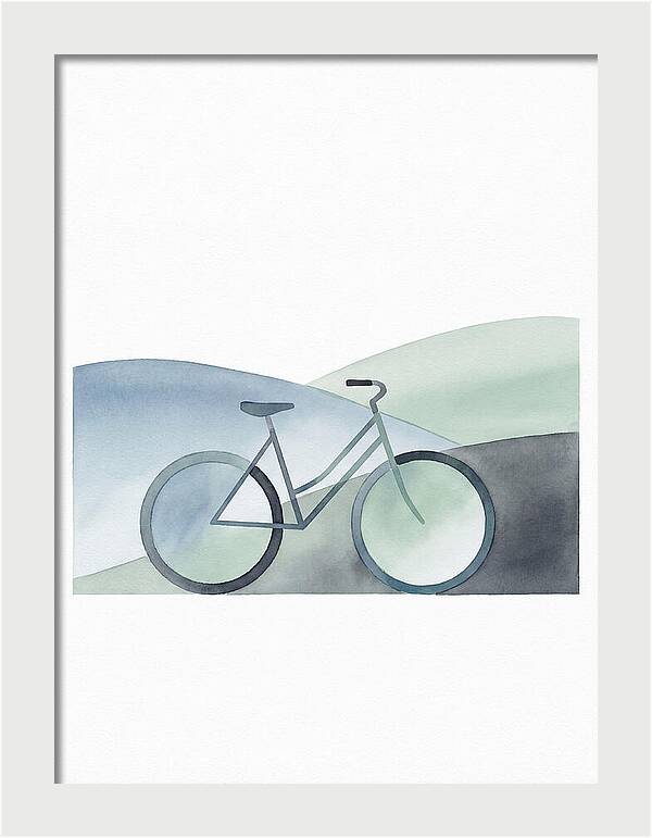 Bicycle In A Serene Landscape
